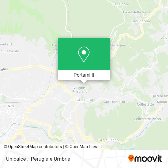 Mappa Unicalce .