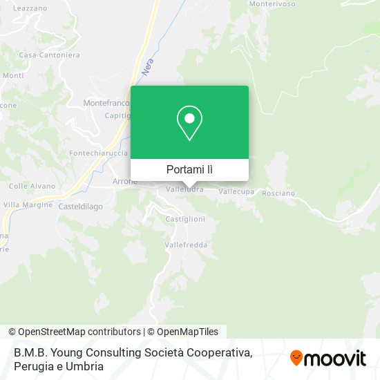 Mappa B.M.B. Young Consulting Società Cooperativa