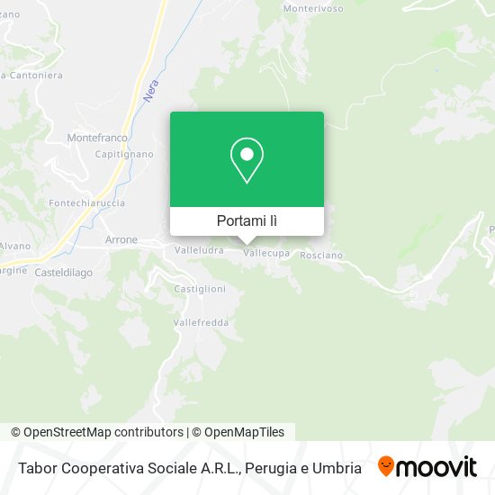 Mappa Tabor Cooperativa Sociale A.R.L.