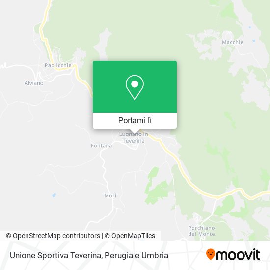Mappa Unione Sportiva Teverina