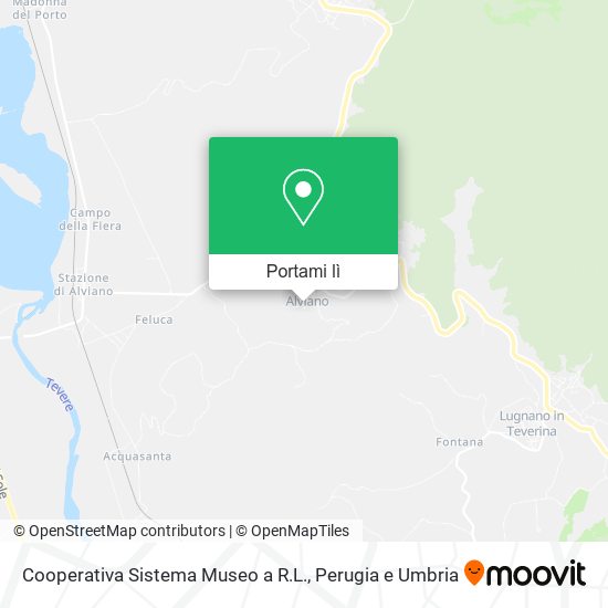 Mappa Cooperativa Sistema Museo a R.L.