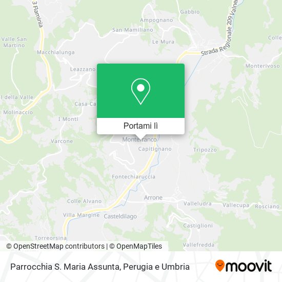 Mappa Parrocchia S. Maria Assunta