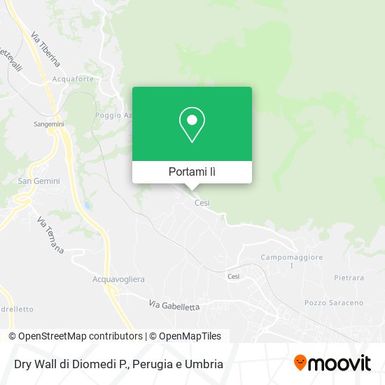 Mappa Dry Wall di Diomedi P.