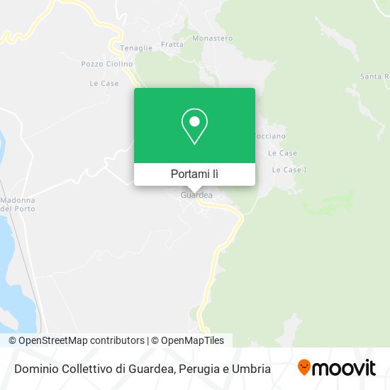 Mappa Dominio Collettivo di Guardea