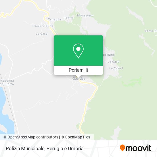 Mappa Polizia Municipale