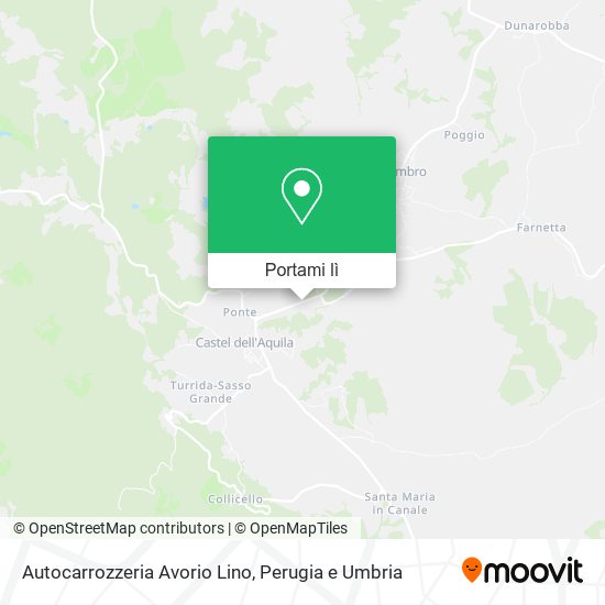 Mappa Autocarrozzeria Avorio Lino