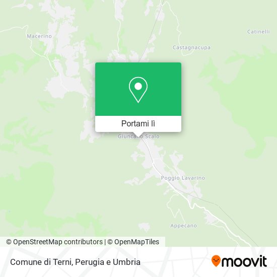 Mappa Comune di Terni