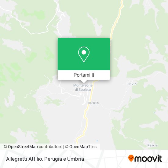 Mappa Allegretti Attilio