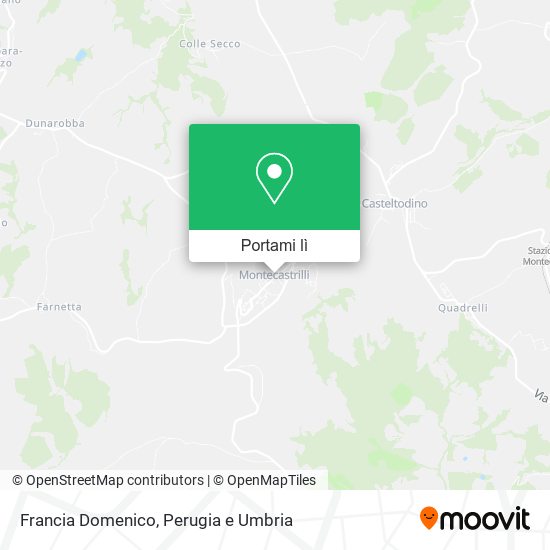 Mappa Francia Domenico