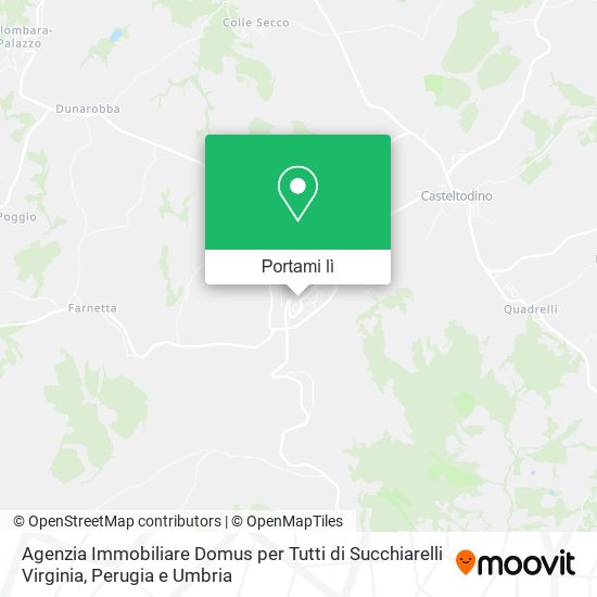Mappa Agenzia Immobiliare Domus per Tutti di Succhiarelli Virginia