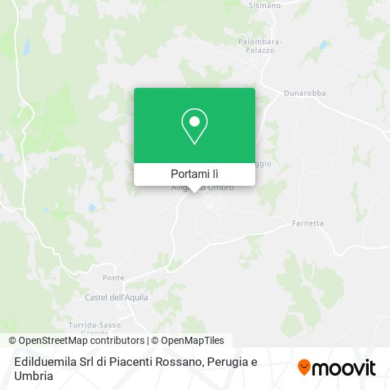 Mappa Edilduemila Srl di Piacenti Rossano