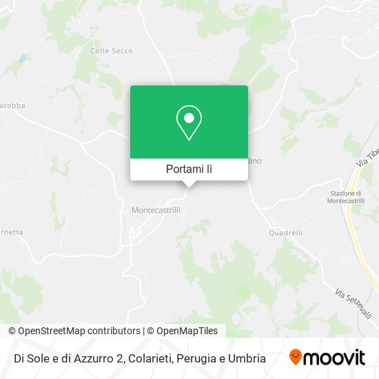 Mappa Di Sole e di Azzurro 2, Colarieti