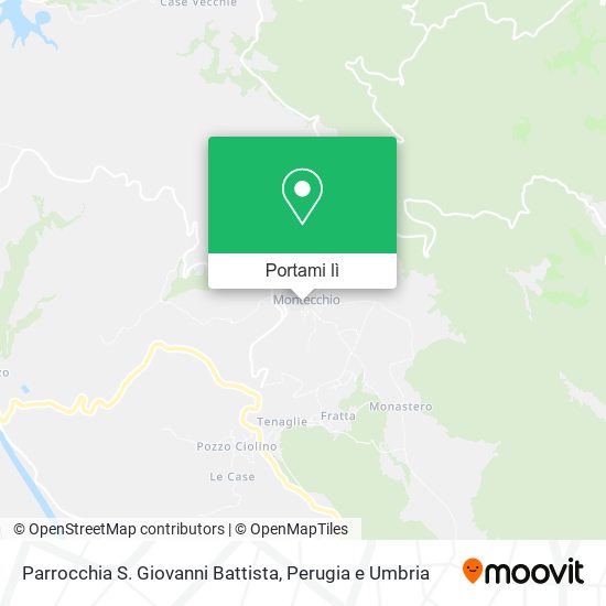 Mappa Parrocchia S. Giovanni Battista
