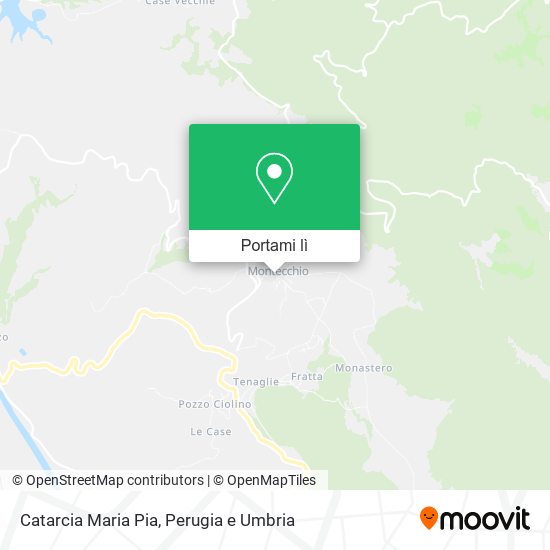Mappa Catarcia Maria Pia