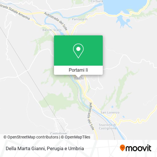 Mappa Della Marta Gianni