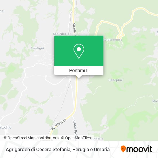 Mappa Agrigarden di Cecera Stefania