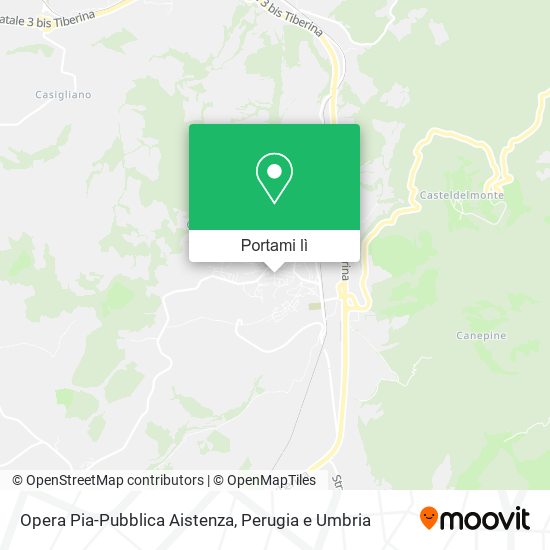 Mappa Opera Pia-Pubblica Aistenza