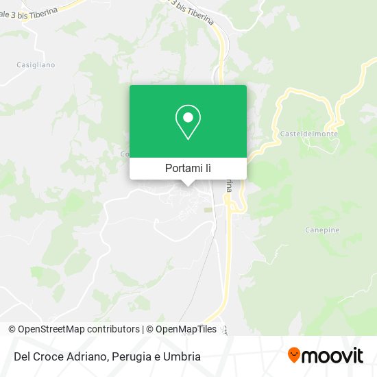 Mappa Del Croce Adriano