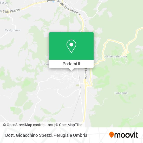 Mappa Dott. Gioacchino Spezzi