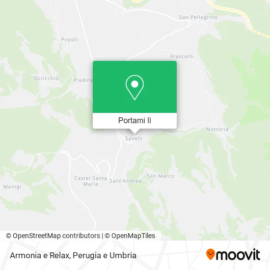 Mappa Armonia e Relax