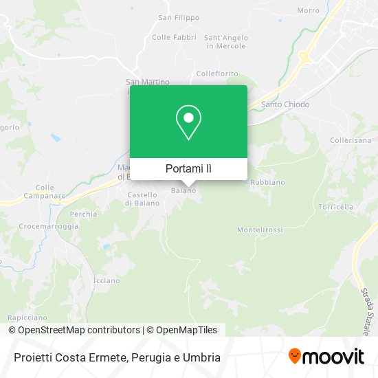 Mappa Proietti Costa Ermete