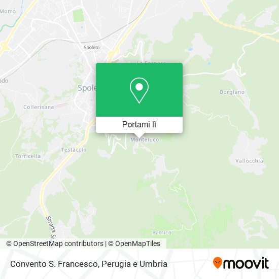 Mappa Convento S. Francesco
