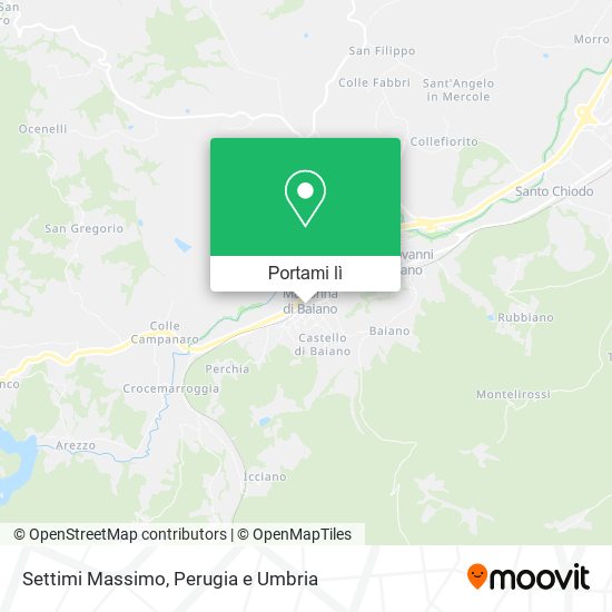 Mappa Settimi Massimo
