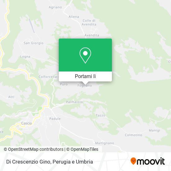 Mappa Di Crescenzio Gino
