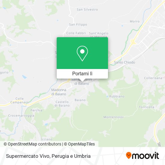 Mappa Supermercato Vivo