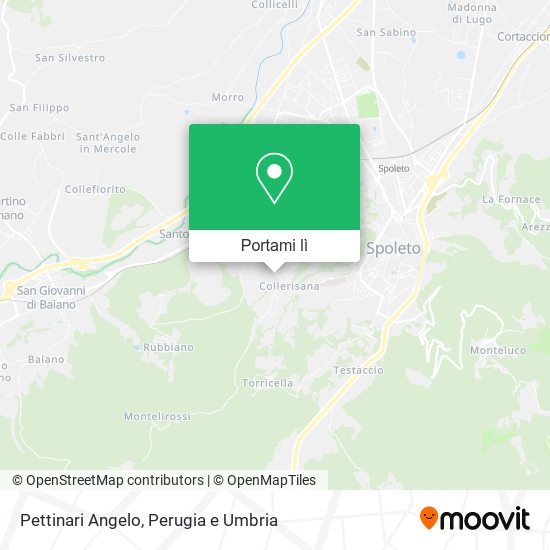 Mappa Pettinari Angelo