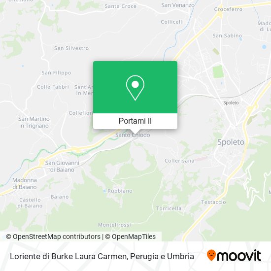 Mappa Loriente di Burke Laura Carmen