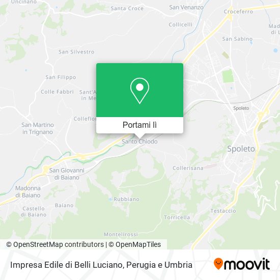 Mappa Impresa Edile di Belli Luciano