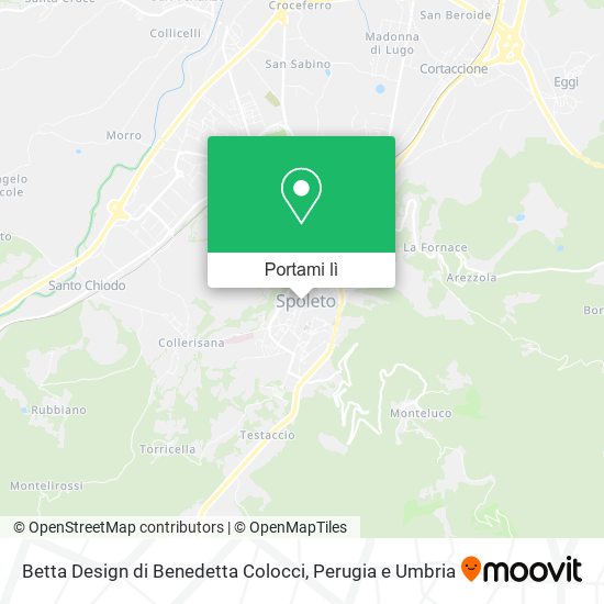 Mappa Betta Design di Benedetta Colocci