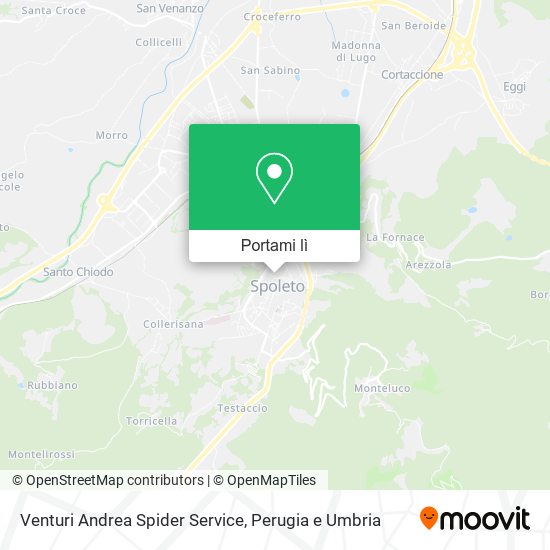 Mappa Venturi Andrea Spider Service