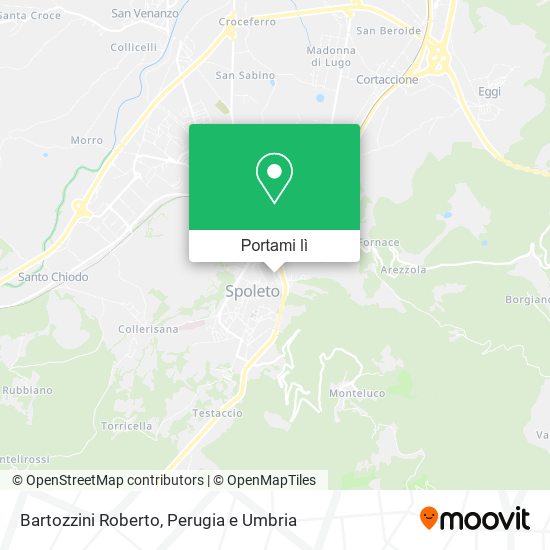 Mappa Bartozzini Roberto