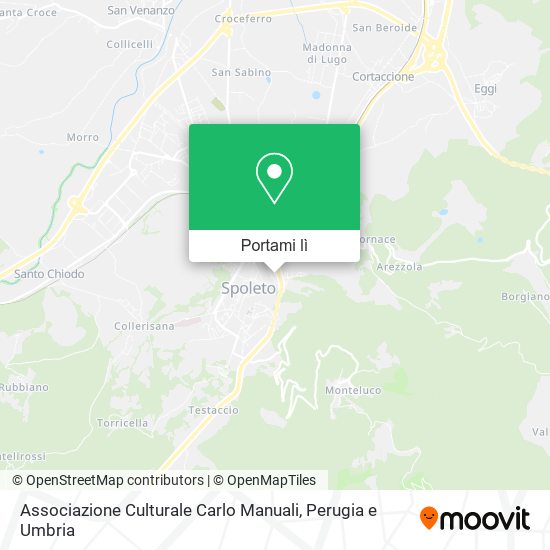 Mappa Associazione Culturale Carlo Manuali