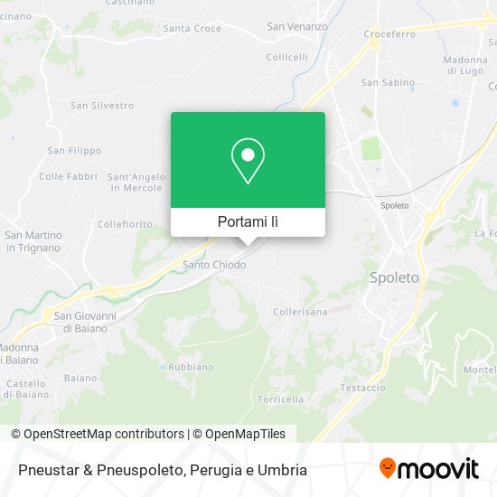 Mappa Pneustar & Pneuspoleto