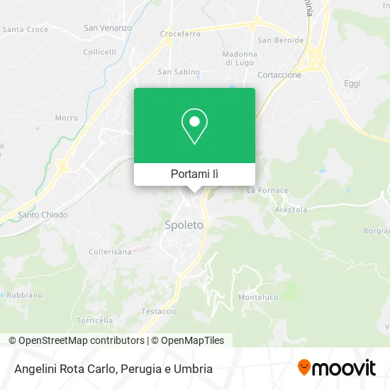 Mappa Angelini Rota Carlo