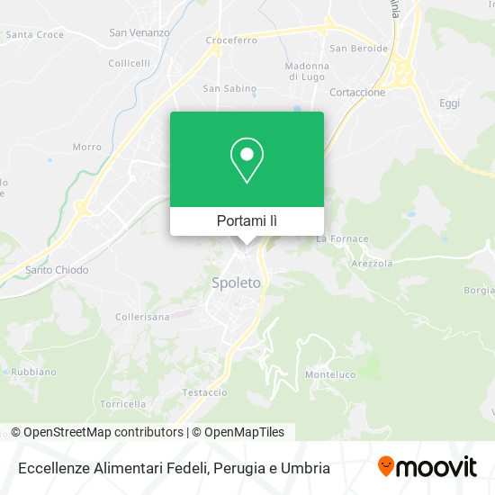 Mappa Eccellenze Alimentari Fedeli