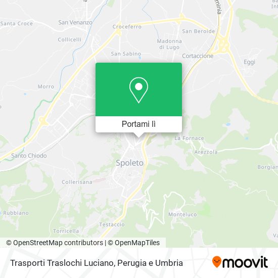 Mappa Trasporti Traslochi Luciano