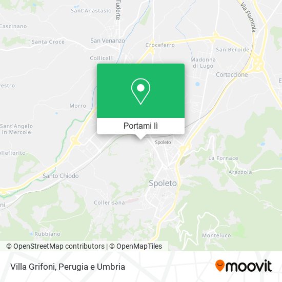 Mappa Villa Grifoni
