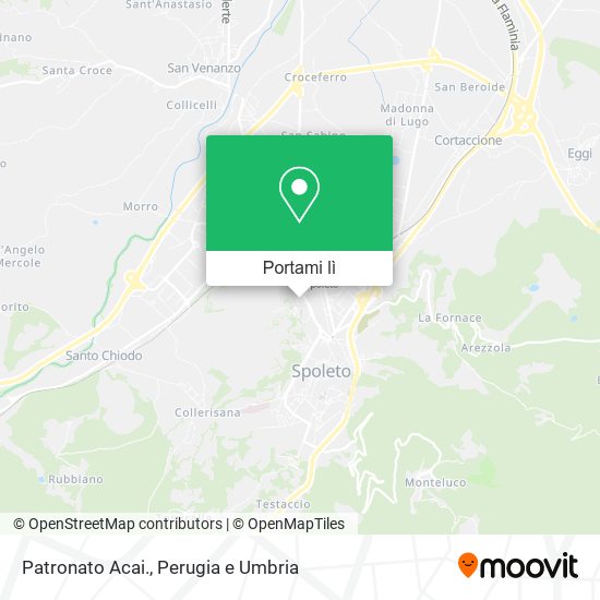 Mappa Patronato Acai.