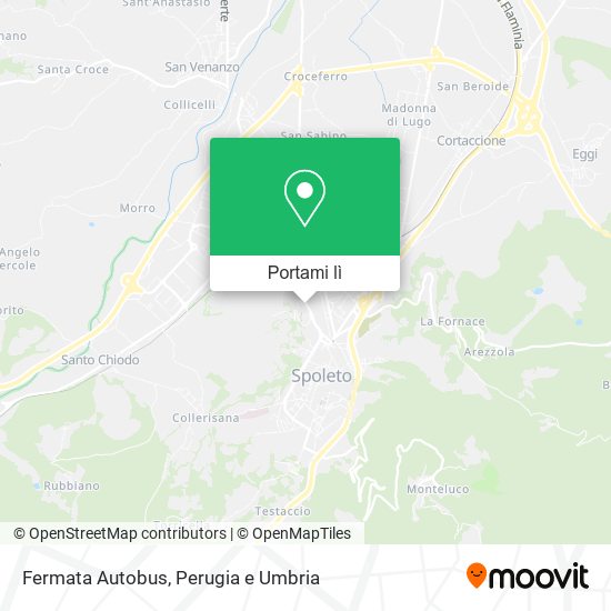 Mappa Fermata Autobus