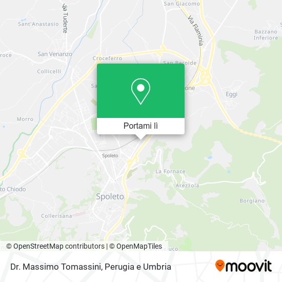 Mappa Dr. Massimo Tomassini