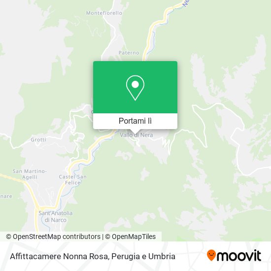 Mappa Affittacamere Nonna Rosa