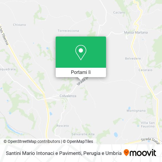 Mappa Santini Mario Intonaci e Pavimenti