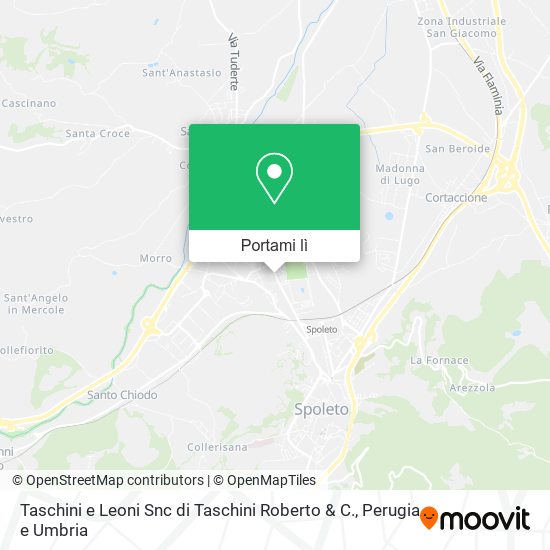 Mappa Taschini e Leoni Snc di Taschini Roberto & C.