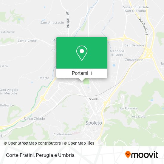 Mappa Corte Fratini