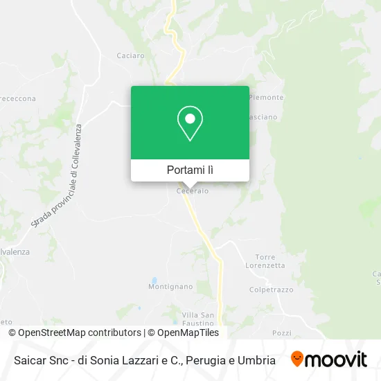 Mappa Saicar Snc - di Sonia Lazzari e C.