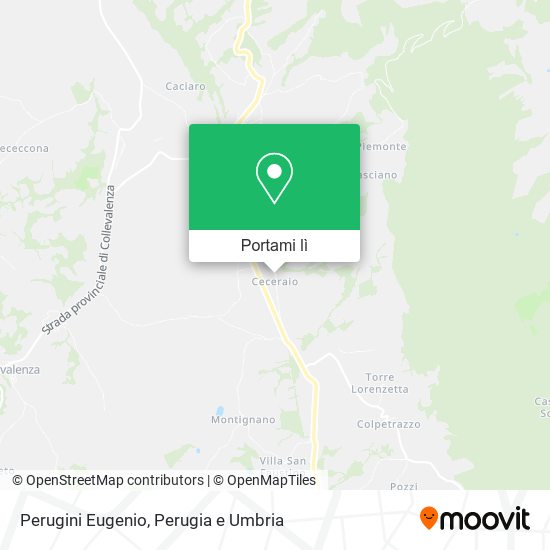 Mappa Perugini Eugenio